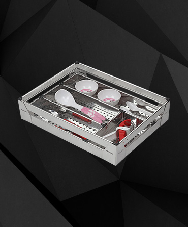Fully Perforated Cutlery Basket