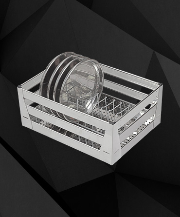 Fully Perforated Plate Thali Basket