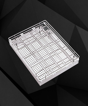 Perforated Glass Bottle Basket