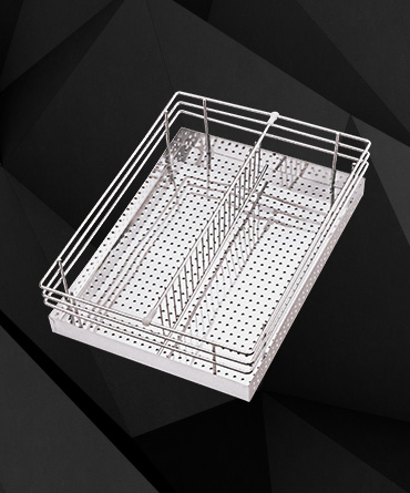 Perforated Partition Basket